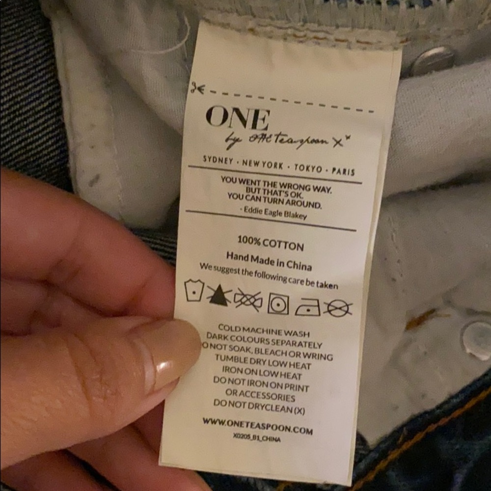 One Teaspoon Ripped Jeans - Picture 5 of 5